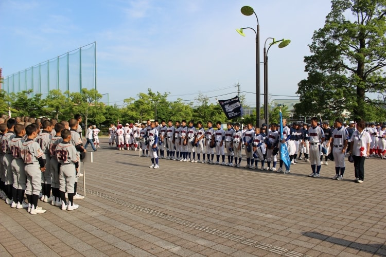 早島ボーイズ ギャラリー 東岡山ボーイズ大会 開会式・1回戦の画像