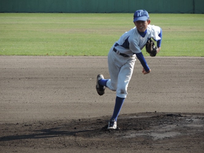 早島ボーイズ ギャラリー 府中ボーイズ 練習試合の画像