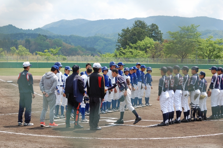 早島ボーイズ ギャラリー 交流試合 周南ボーイズの画像